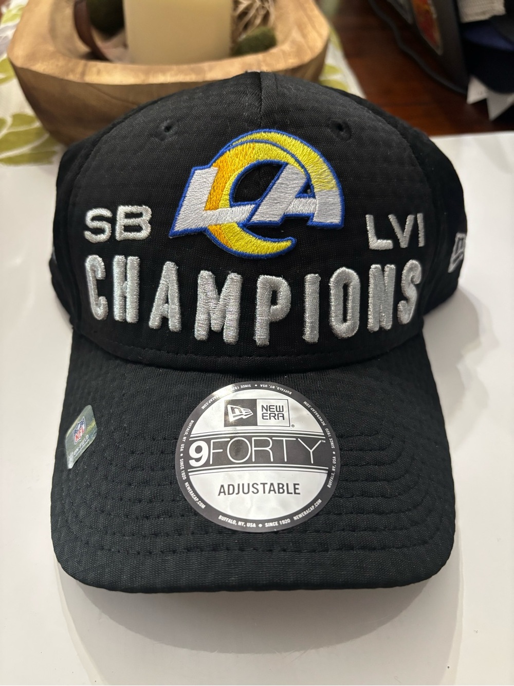 Super Bowl 56 LA Rams cap nwt